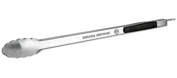 Borussia Dortmund - BVB-Grillzange aus Edelstahl (Grillfürst)